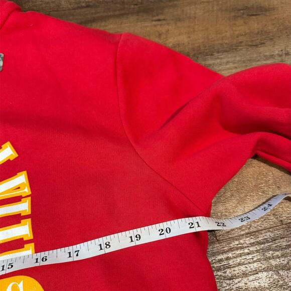 Fanatics Kansas City Chiefs Super Bowl LVIII Champions Hoodie L Red New w/o Tags - Picture 7 of 9